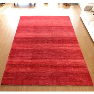 ギャッベ　ギャベ　ロリアタシュ LoriAtash 298x217cm 最高級の細かな織り 大型ルームサイズ レッド ストライプ