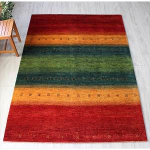 ギャッベ イラン直輸入 カシュカイ族最高級の織りLoriAtashロリアタシュ/リビングサイズ232x167cm