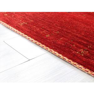 ギャッベ イラン直輸入 カシュカイ族最高級の織...の詳細画像5