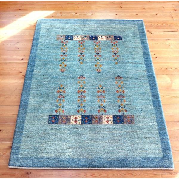 ギャベ Gabbeh  145x104cm アマレ Amaleh フラワーモチーフ