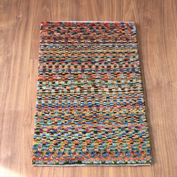 ギャッベ ノマド ミニギャッベ 64x40cm ドットミックス