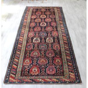 Antique South Caucasian Shahsavan Rug 313x126cm コーカサス地方のアンティークラグ シャーサバン