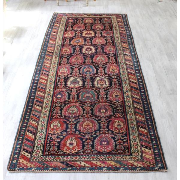 Antique South Caucasian Shahsavan Rug 313x126cm コー...