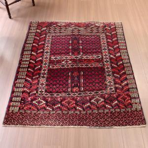 オールドギャッベ トライバルラグ Old Tribal rug, Shiraz, 204x115cm