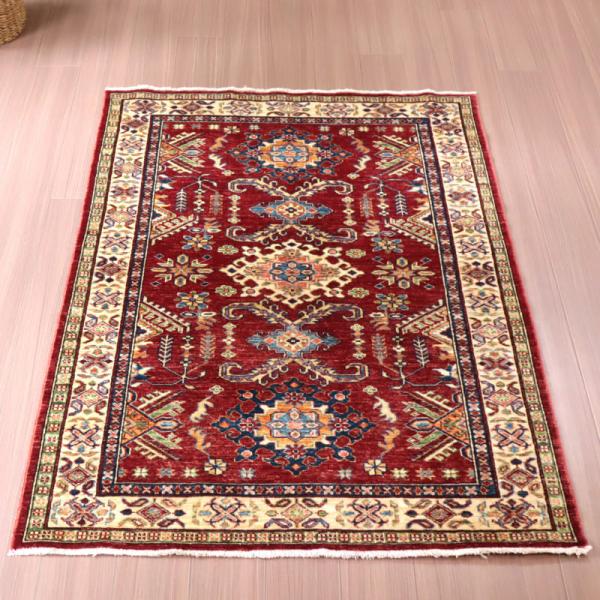 手織りじゅうたん　リプロダクト 173x119cm コーカサス　シルヴァンデザイン