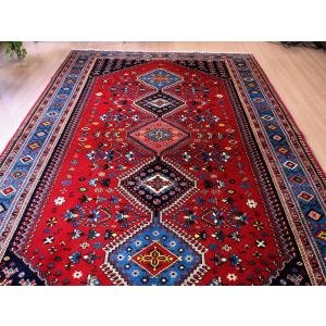 トライバルラグ 部族絨毯 イラン南部ヤラメ Y...の詳細画像3