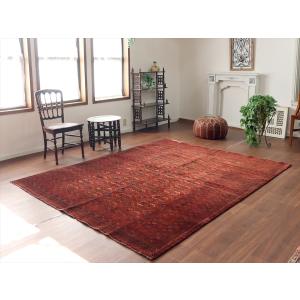 クンドゥズ アフガン絨毯 247x196cm ...の詳細画像1