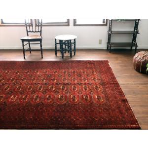 クンドゥズ アフガン絨毯 247x196cm ...の詳細画像2