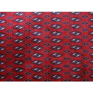 トルクメン族の絨毯 手織りラグ 277x212...の詳細画像4