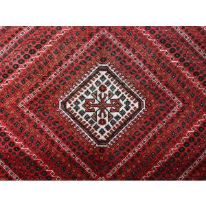 カシュカイ族の手織り絨毯 【別倉庫】 295x...の詳細画像4