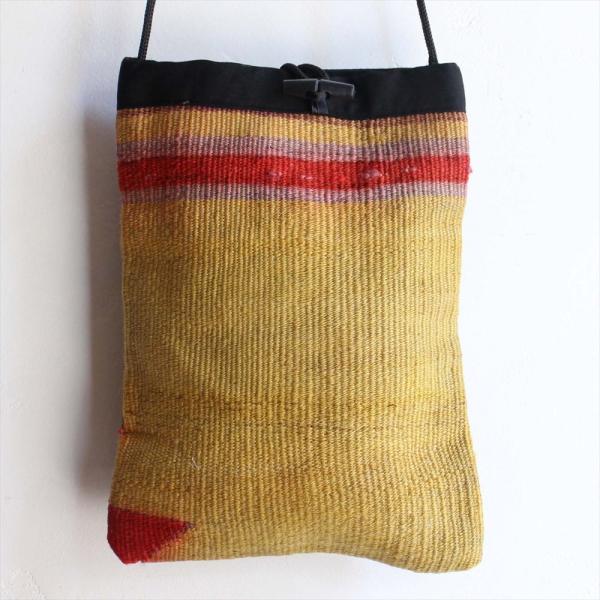 サイズ： オールドキリムのポシェットLサイズ/Turkish Old Kilim Pochette・...