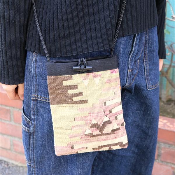 オールドキリムのポシェットSサイズ/Turkish Old Kilim Pochette Small...