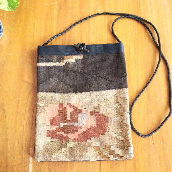 オールドキリム ポシェットMサイズバルカン