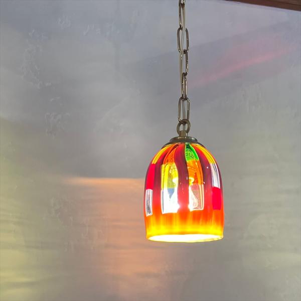 ベネチアン ガラスシェード Venetian Glass Shade φ10cm/ラッティモ/アイボ...