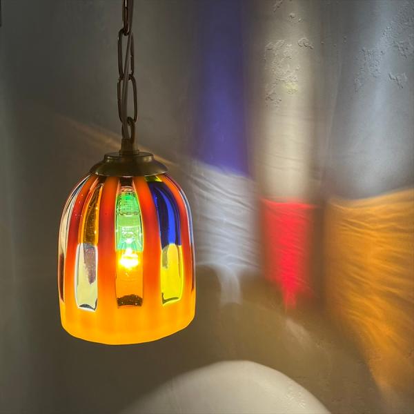 ベネチアン ガラスシェード Venetian Glass Shade φ11cm/ラッティモ/アイボ...