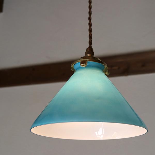 ガラスシェード ペンダントライト 1灯　DORIS （ドリス） アンティーク調 レトロなデザイン 引...