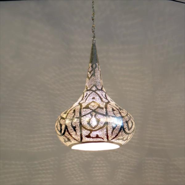 モロッコランプ メタルシェード　ペンダントランプパゴダ形/Pagoda ロータス　Moroccan ...