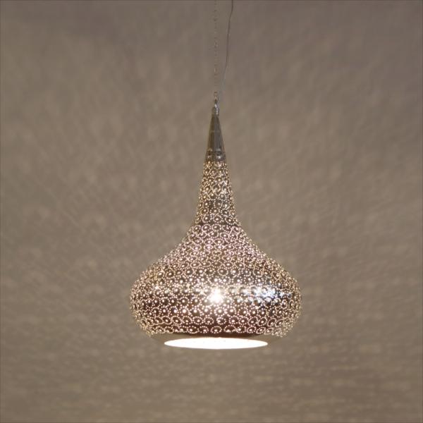 モロッコランプ メタルシェード　ペンダントランプパゴダ形　パイナップル