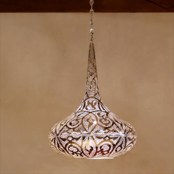 エジプシャン メタルシェードランプ ペンダントランプパゴダ Pagoda φ49cm　