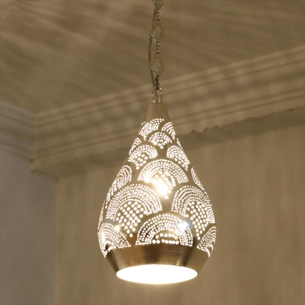 メタルシェード・モロッコランプΦ17cm　Moroccan Metal shade Lamps　ペン...