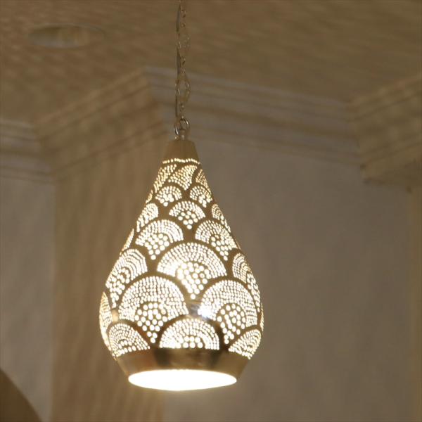 メタルシェード・モロッコランプΦ17cm　Moroccan Metal shade Lamps　ペン...