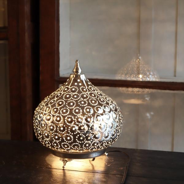 モロッコランプ テーブルランプ  Moroccan Lamps ソアン　玉ねぎ形　パイナップル　エジ...