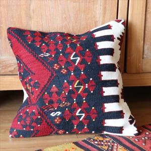 オールドキリム クッションカバー 40×40cm モルダヴィア Old Kiilim