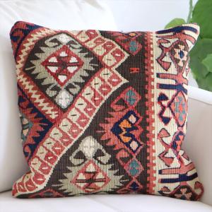 オールドキリム クッションカバー40cmサイズ Old Kilim Cushion