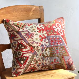 オールドキリム クッションカバー 50cmサイズ Old Kilim Cushion