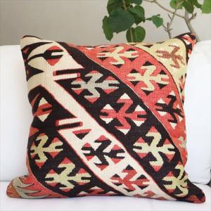 オールドキリム クッションカバー 50cmサイズ Old Kilim Cushion