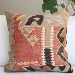 オールドキリム クッションカバー 50cmサイズ Old Kilim Cushion