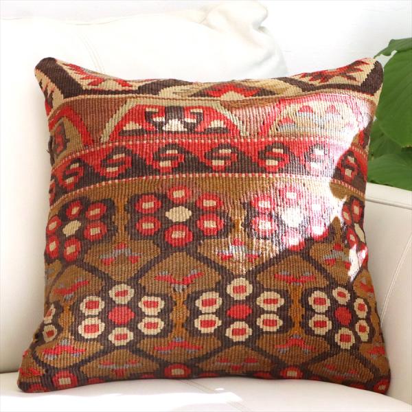 オールドキリム クッションカバー 40cmサイズ カイセリ チフカナット ベレケット
