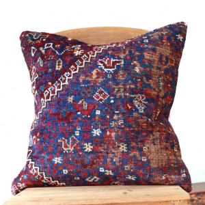オールドキリム クッションカバー40cmサイズ Old Kilim Cushion