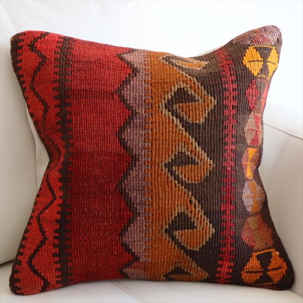 オールドキリム クッションカバー 40×39cm カルス Old Kilim Cushion