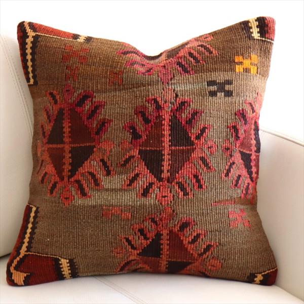 オールドキリム クッションカバー 40×40cm カルス Old Kilim Cushion