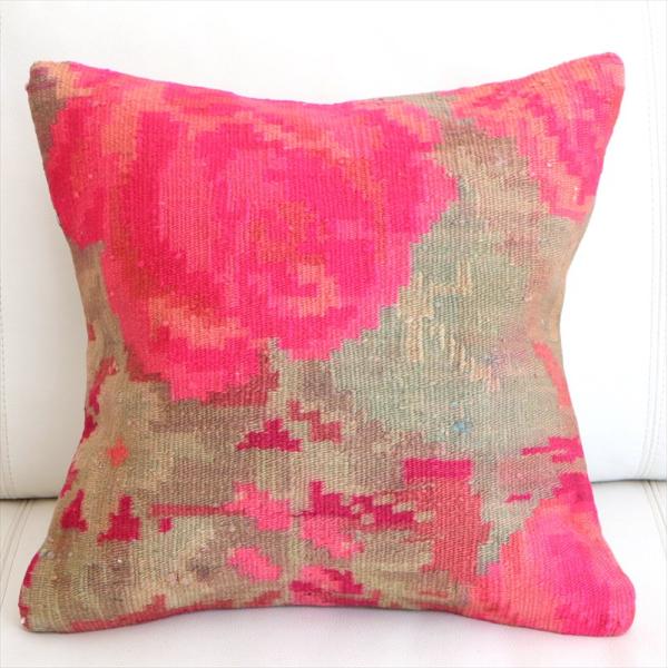 オールドキリム クッションカバー 41×40cm モルダヴィア Old Kiilim Cushion