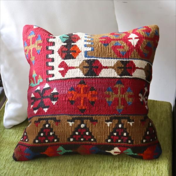 オールドキリム クッションカバーカイセリ地方 チフカナットキリム