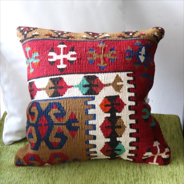 オールドキリム クッションカバーカイセリ地方 チフカナットキリム