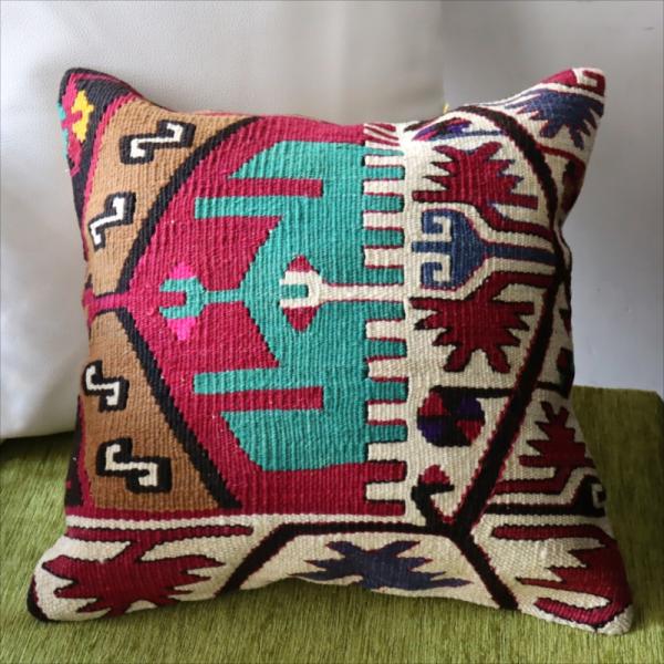 オールドキリム クッションカバーカイセリ地方 チフカナットキリム