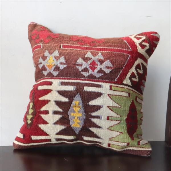 オールドキリム クッションカバートルコ南部アダナ地方 チフカナットキリム