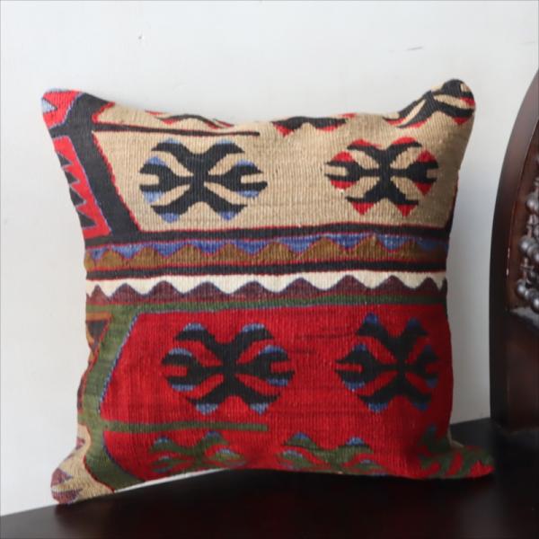 オールドキリム クッションカバーシワス地方 チフカナットキリム