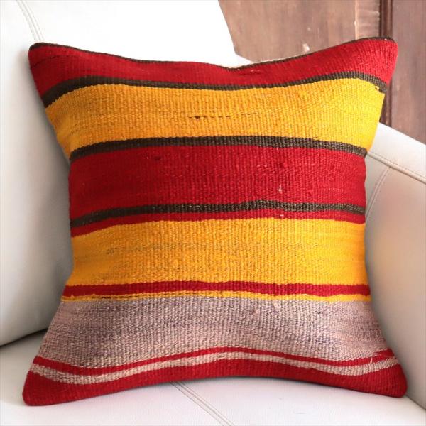 オールドキリムクッションカバー 39×39cm OUTLET・アウトレット・難あり