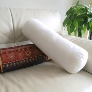筒型のトルコシュニール素材クッションカバー 48xφ15cm スターリー