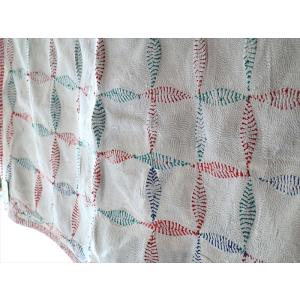 インド カンタ刺繍 パッチワーク/ラリーキルト...の詳細画像3