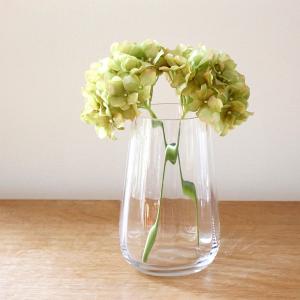 フラワーベース ガラス シンプル クリア 花瓶 一輪挿し 直径8.5×高さ17cm  Flower Vase Galass｜ipogabbeh