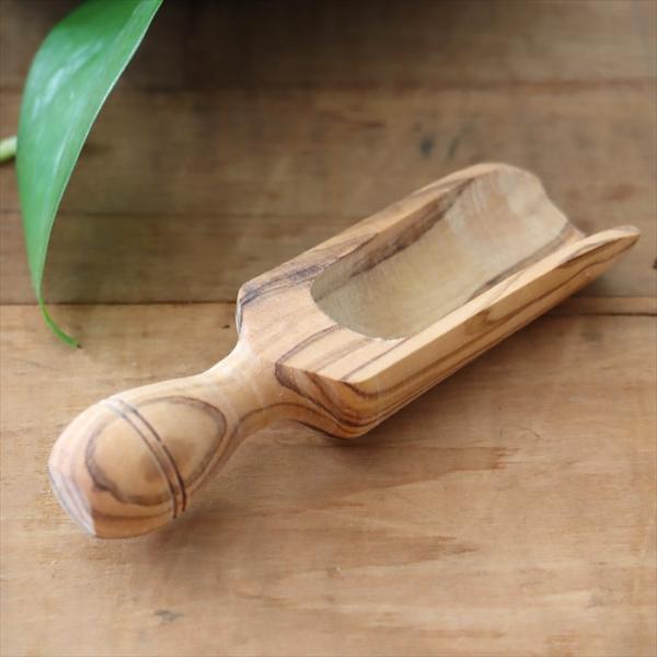 オリーブ木 手作りのスパイス スプーン/チュニジア産