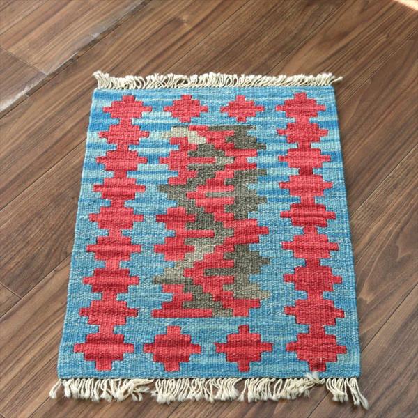 イランの手織りキリム シラーズ 59x43cm