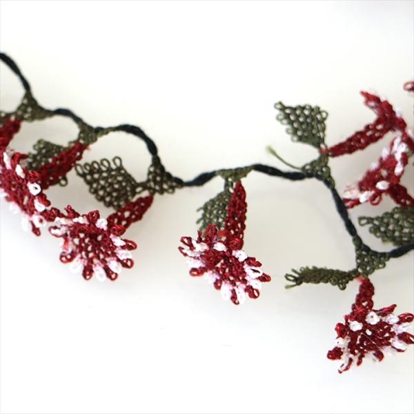 イーネ オヤ 一連 立体モチーフ 40個ジンジメ