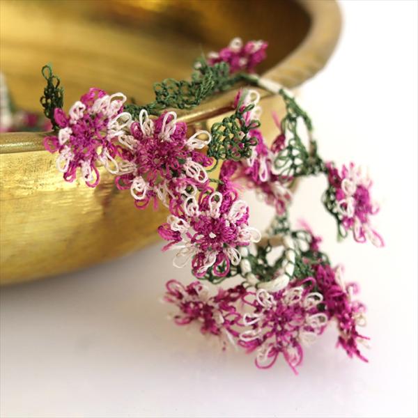 イーネ オヤ 一連 立体モチーフ 40個ジンジメ