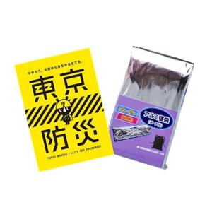 東京防災 ブック 本 ＋ アルミ寝袋　特定ゆうメール便　避難生活用品 水害　対策　災害　地震　備蓄　...